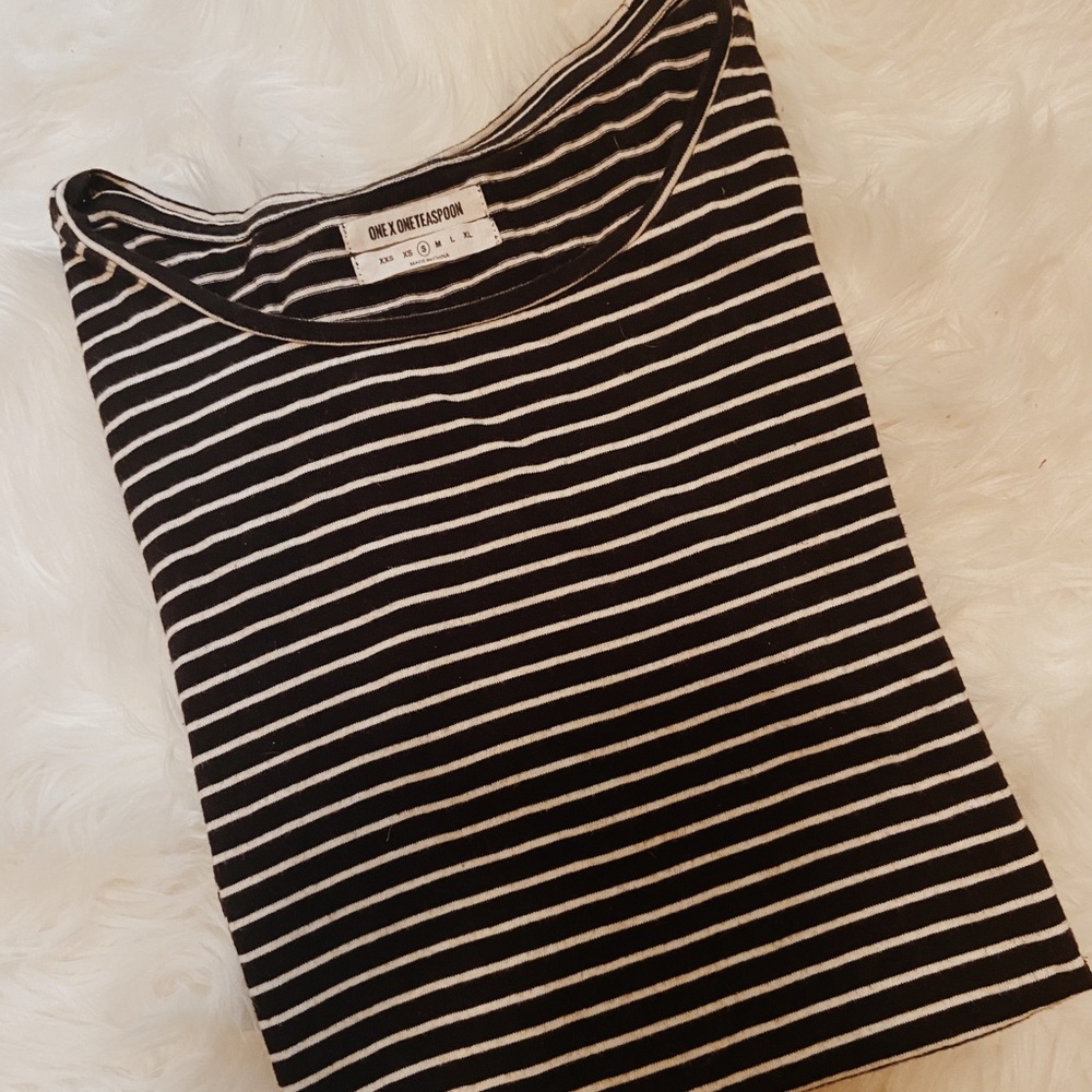 ONE TEASPOON SCALLOPED T